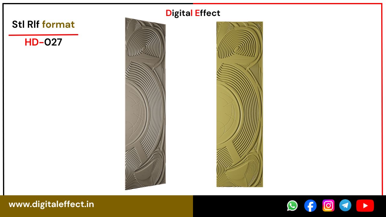 Timeless CNC Door Carving Design – Digital Effect