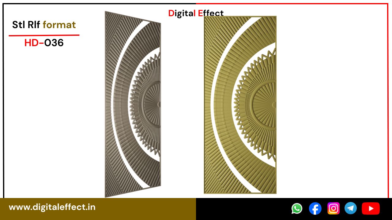 Modern 3D Door Design – Digital Effect