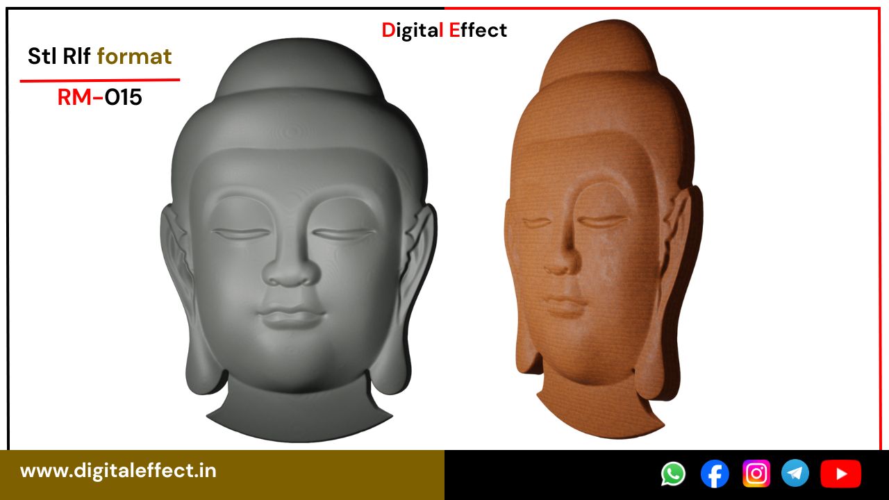 Jain Buddha Religious Relief 15 – Digital Effect