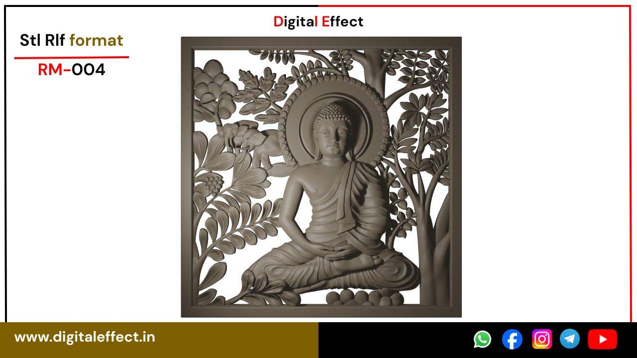Jain Buddhist Relief Art 4 – Digital Effect